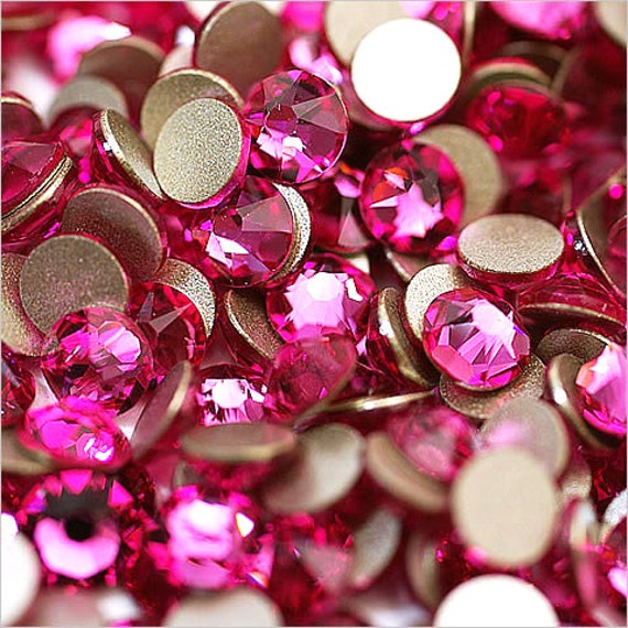 Rose (209) Swarovski 2058 Xilion/ New 2088 Xirius Crystal Flatback