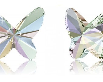 Swarovski 2854 - Butterfly Crystal Flatback Rhinestone