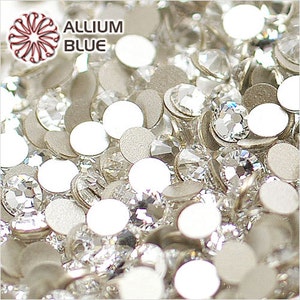 SWAROVSKI 16ss XIRIUS Crystal Round Flatback No-Hotfix Rhinestones 2088 ss16 4mm Diameter Clear Crystal 001 Nail Art Bild 1