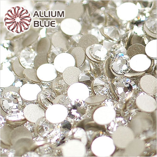 SWAROVSKI SS30/SS34/SS40/SS48 2058 Xilion/ New 2088 Xirius Crystal Round Flatback No-Hotfix Rhinestone Clear Crystal (001) Nail Art