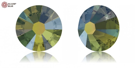 Swarovski Crystal Iridescent Green Rhinestones