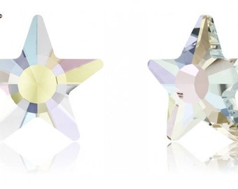 Swarovski 2817 - Star Crystal Hot-Fix Flatback Rhinestone