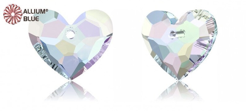 Swarovski 6264 Truly in Love Heart Crystal Pendant image 1