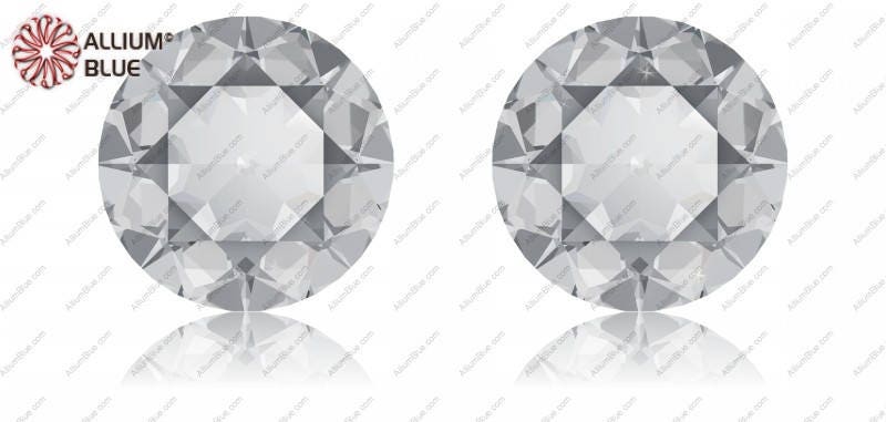 SWAROVSKI - AK141307 Magic stud earrings, Snowflake, White, Rhodium plated