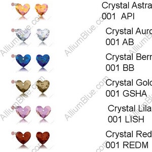 Swarovski 6264 Truly in Love Heart Crystal Pendant image 2