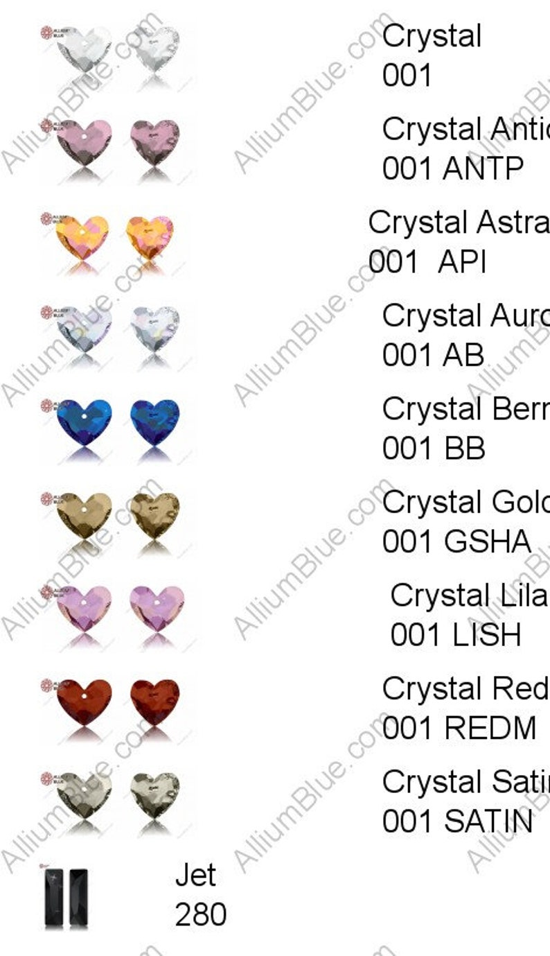 Swarovski 6264 Truly in Love Heart Crystal Pendant image 2