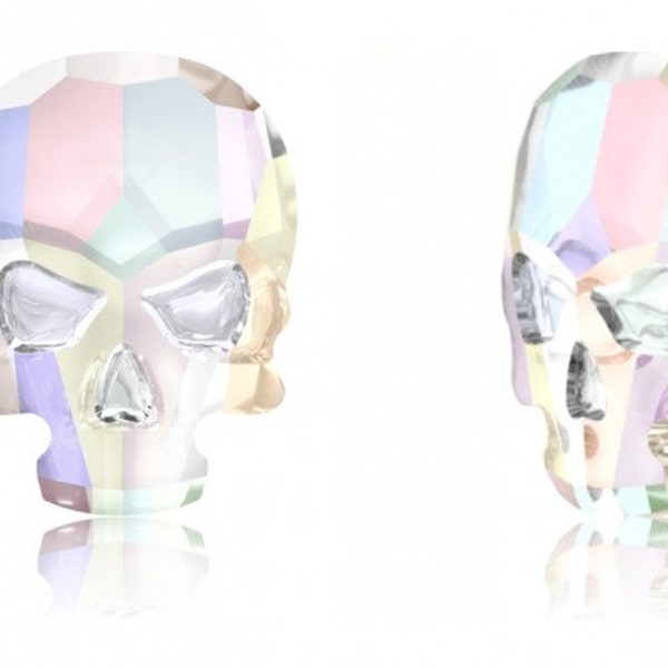 Swarovski 2856 - Skull Crystal Flatback Rhinestone