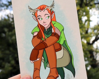 the druid print 5x7 or 4x6