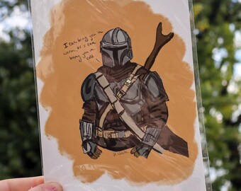 bring you in warm 5x7 print