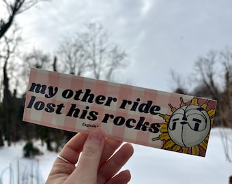 mon ami bumper sticker