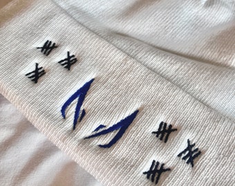 the captain embroidered galactic beanie