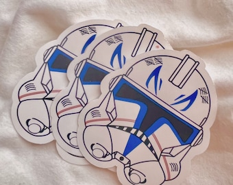 der Captain Matte Sticker