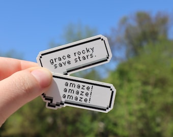rocky quote stickers