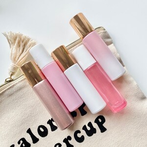 Frasco de rolo de perfume de óleo essencial de 10ml da coleção Pinkies