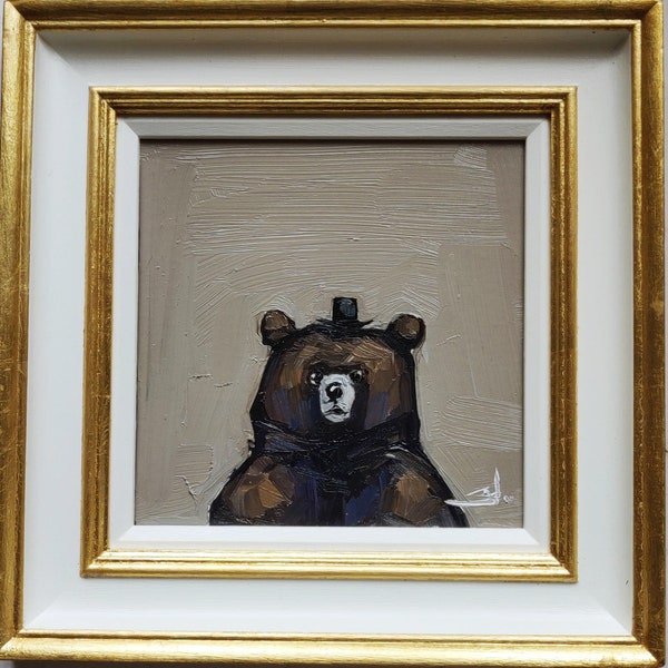 Bear Painting - Etsy
