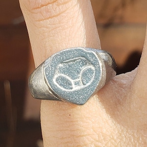 Granny panties wax seal signet ring
