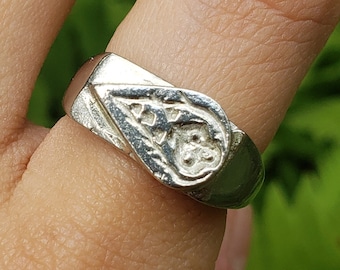 comet wax seal signet ring