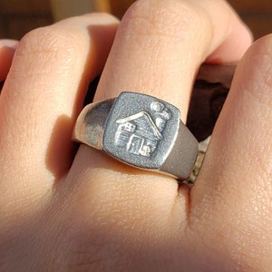 Anillo de sello de cera para el hogar