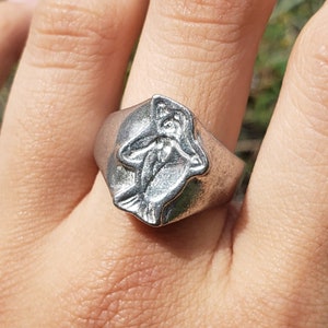 selkie wax seal signet ring