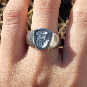 Bague de signet de sceau de cire d’armoire d’arcade