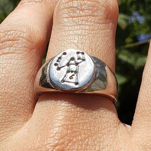 Sternbild Orion Wachssiegel Ring