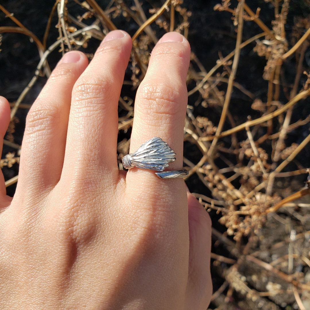 Witches Broomstick Ring Etsy