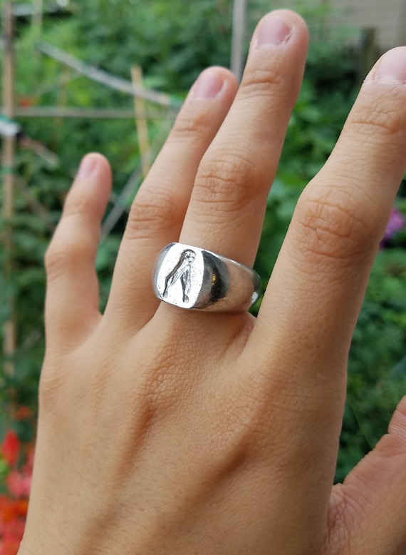 OVY Silver Signet Ringリング 8号 KAJA Silver Signet Ring | OVY