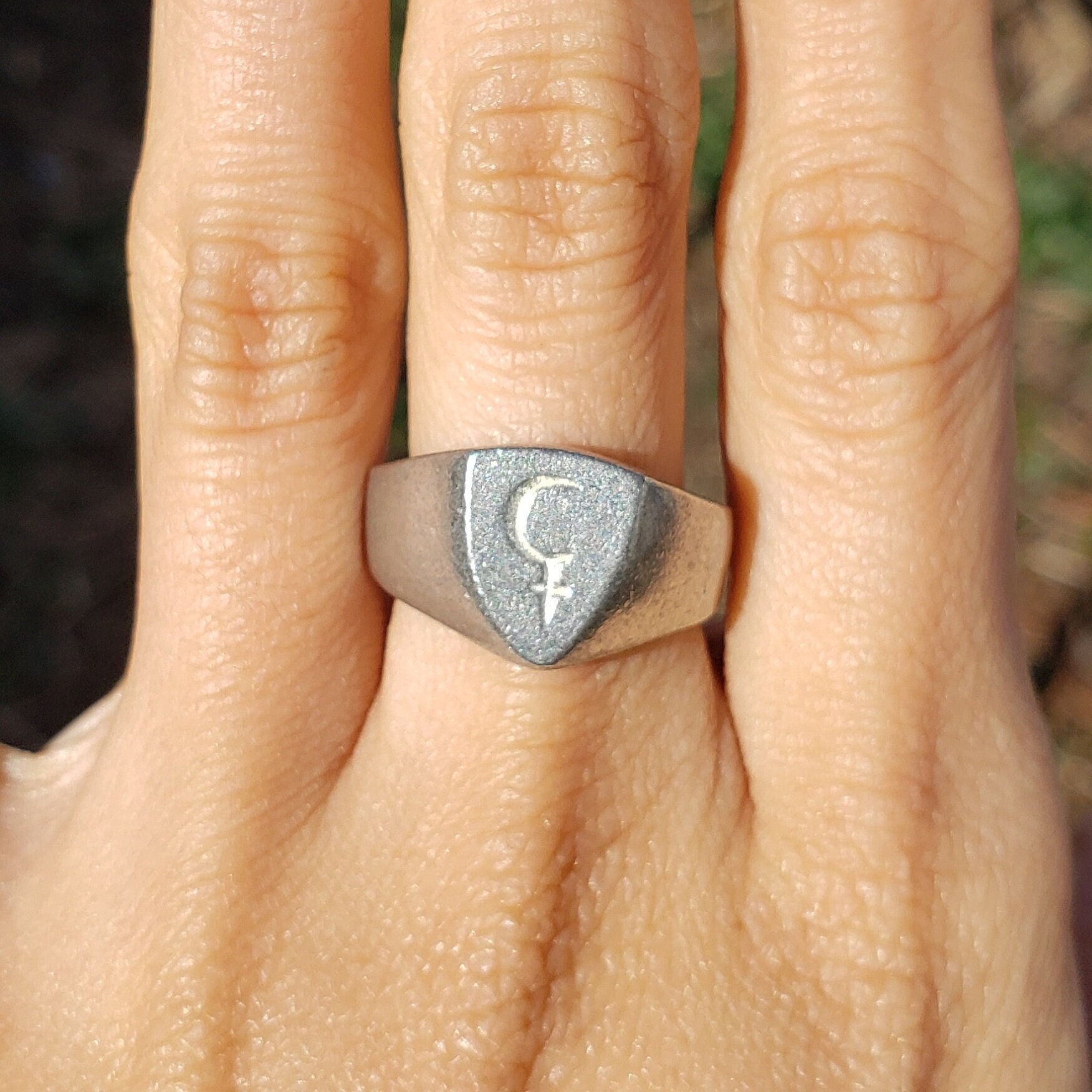 Ceres Rings Ceres Sign Wax Seal Signet Ring - Etsy