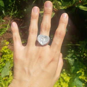 Pollinator Fairy Wax Seal Signet Ring - Etsy