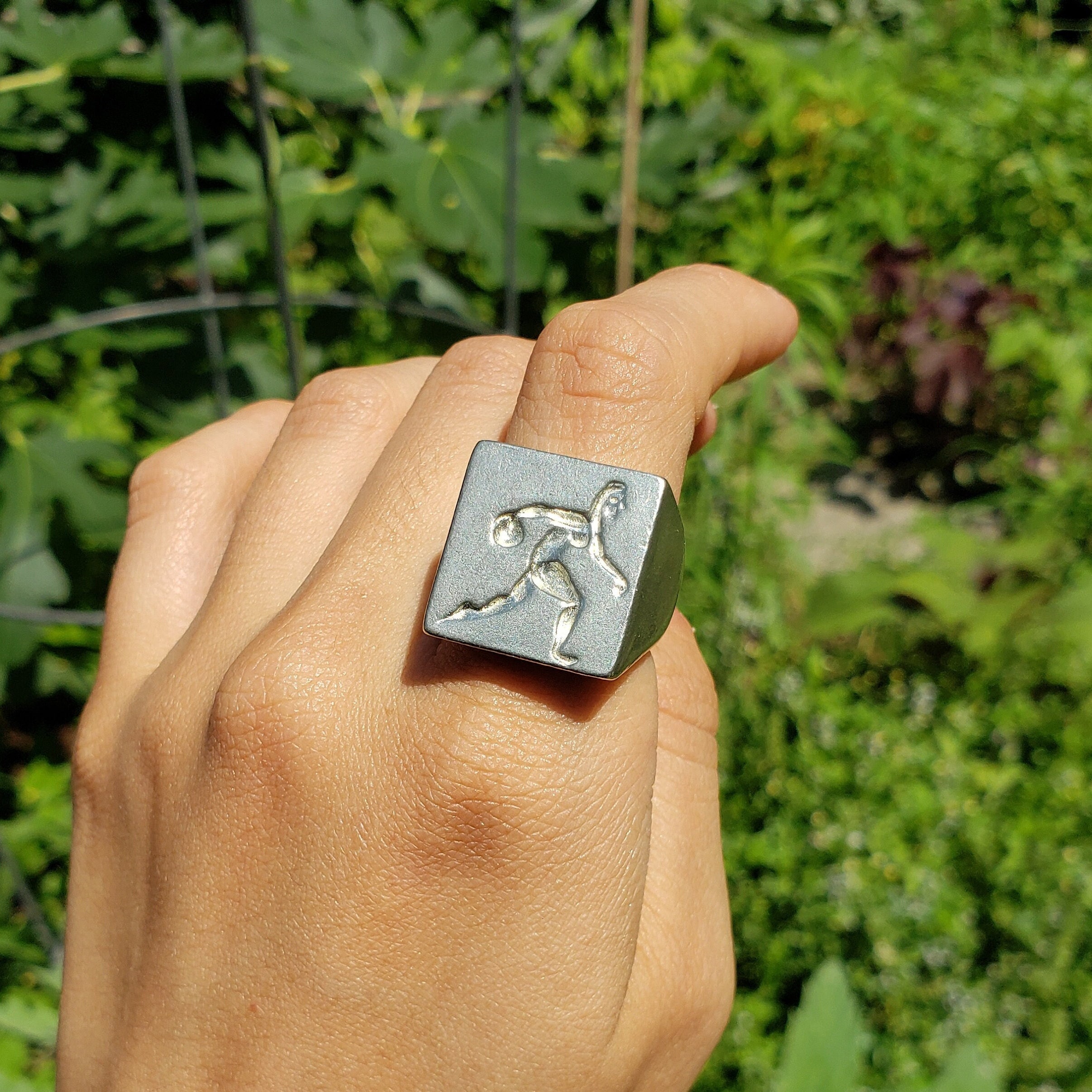 Anillo de sello de bombín Etsy España