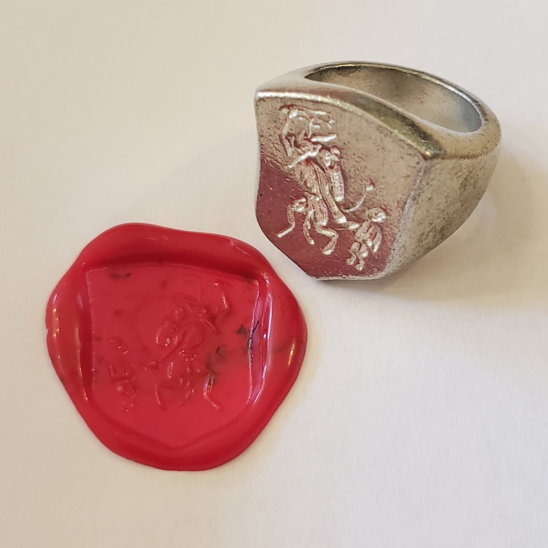 Krampus Signet Ring