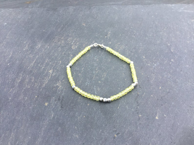 Bracelet péridot image 3