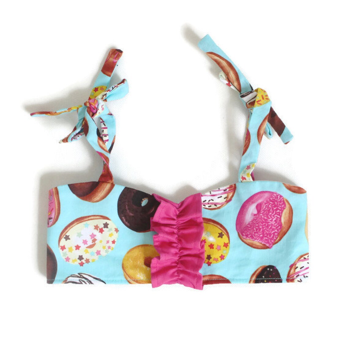 Baby Girl Swimsuit Donuts Baby Bathing Suit Toddler Etsy