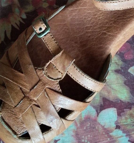 Vintage Gee Wawa Leather Flats