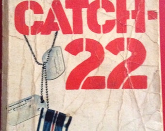 Paperback book for altering, journaling, or collage: Catch-22 by Joseph Heller