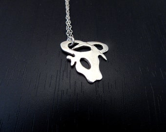 Taurus Necklace |Taurus pendant |Taurus charm |Taurus sign astrology |Sterling silver taurus sign |Star sign necklace |Birth Sign Necklace