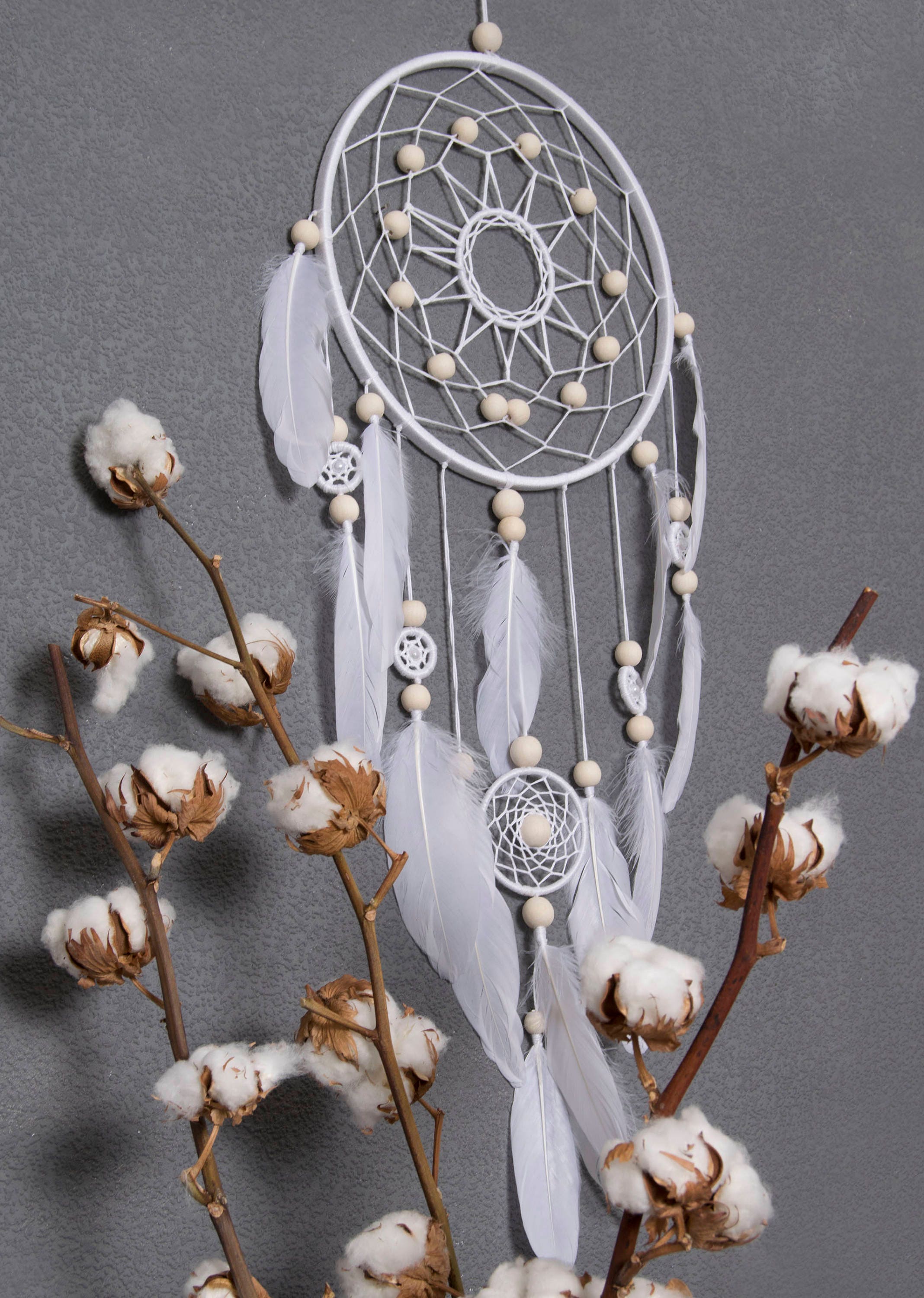 Blue dream catcher Large dreamcatcher Wedding dreamcatchers Etsy