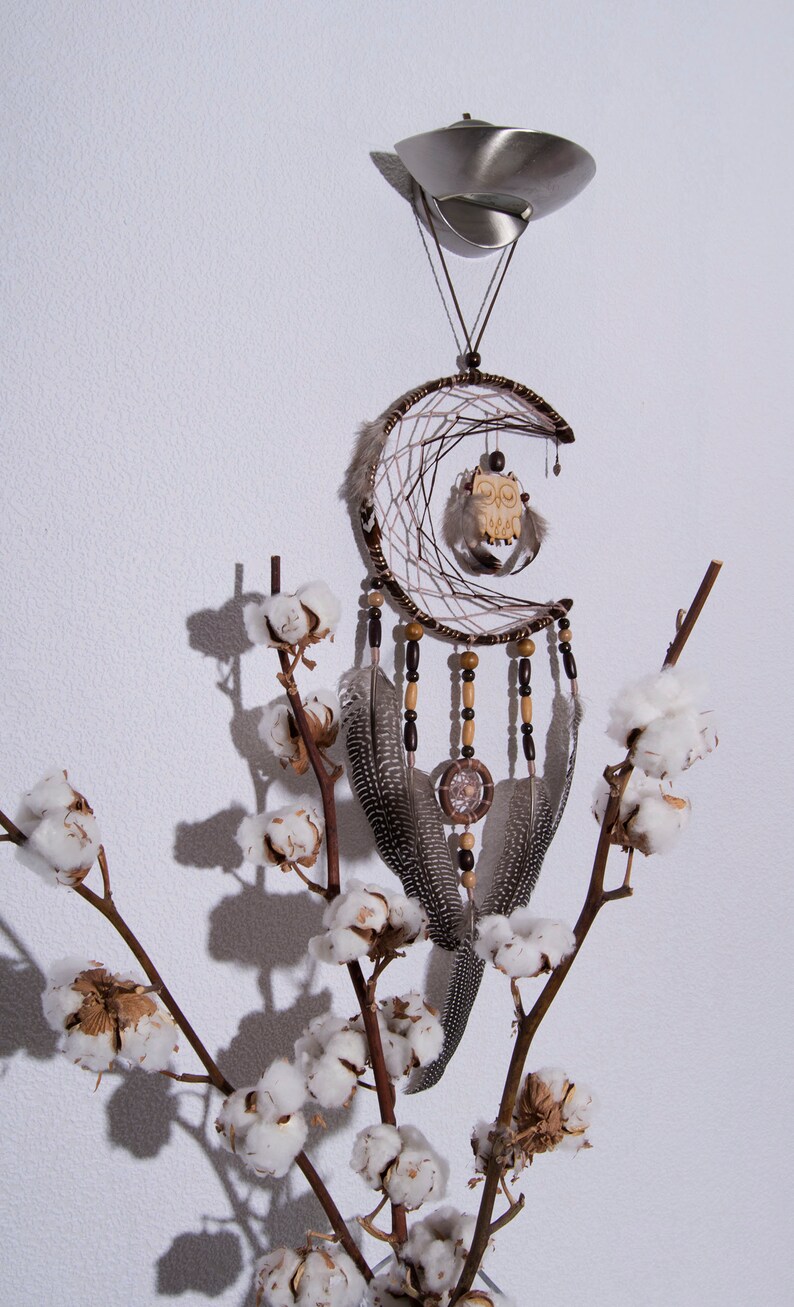 Dream Catcher Nursery decor Baby Mobile Dreamcatcher woodland Etsy