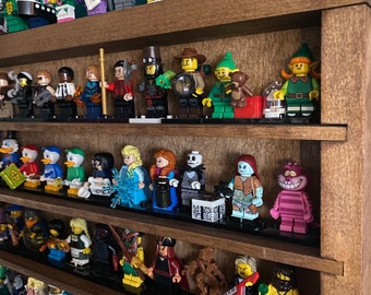 Display for Block Minifigures - Displays Up To 120 Minifigures