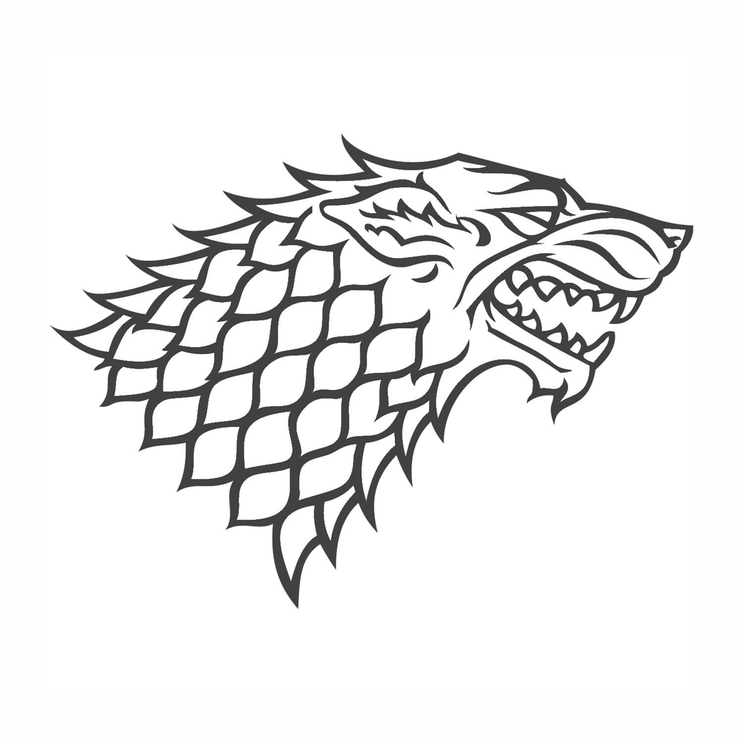 Game of Thrones Stark Logo Vector Graphic