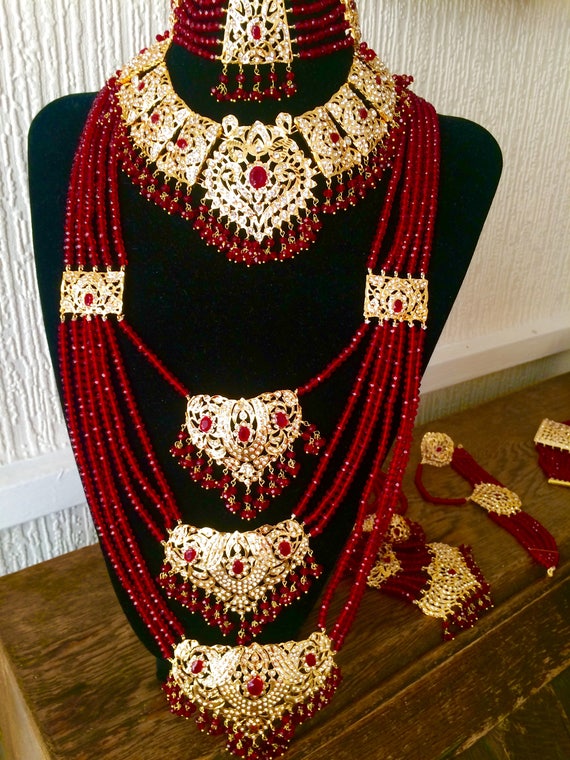 bridal jewellery set