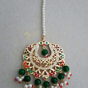 Hyderabadi jewelry, Hyderabadi jewellery, Hyderabadi choker, Hyderabadi tikka, Hyderabadi earrings, jadau jewelry, Hyderabadi pearls, Adaa