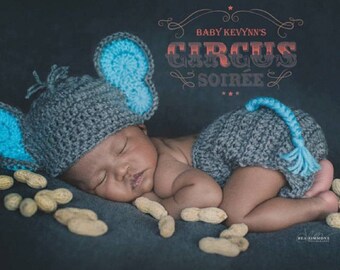 newborn baby elephant outfit