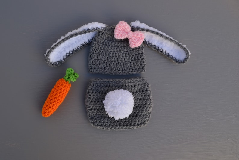 Newborn Boy Bunny Outfit Infant Bunny Outfit Baby Bunny Etsy