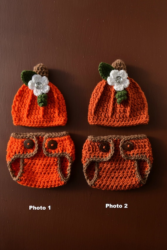 Baby Pumpkin Costume Newborn Pumpkin Costume Halloween Outfit Etsy