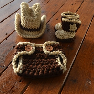Newborn Cowboy Outfit Cowboy Hat and Boots Set Cowboy Outfit For Baby Cowboy Boots Cowboy Baby Shower Cowboy Photo Prop Boy Cowboy Clothes