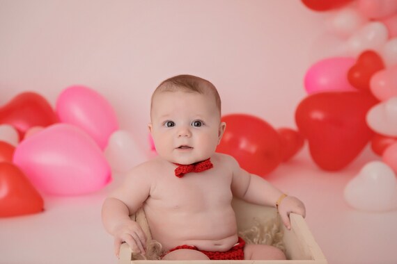 Conjunto de ropa para bebé recién nacido, falda para el primer día de San  Valentín