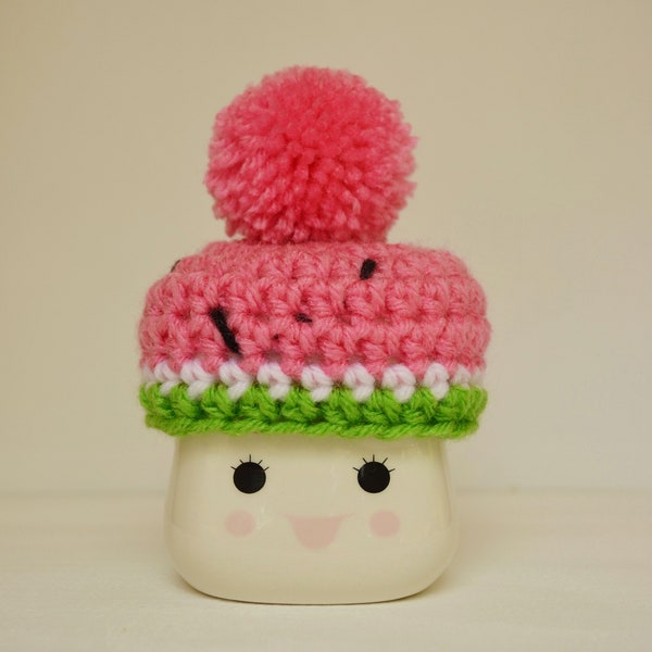 Marshmallow Cup Hats Etsy