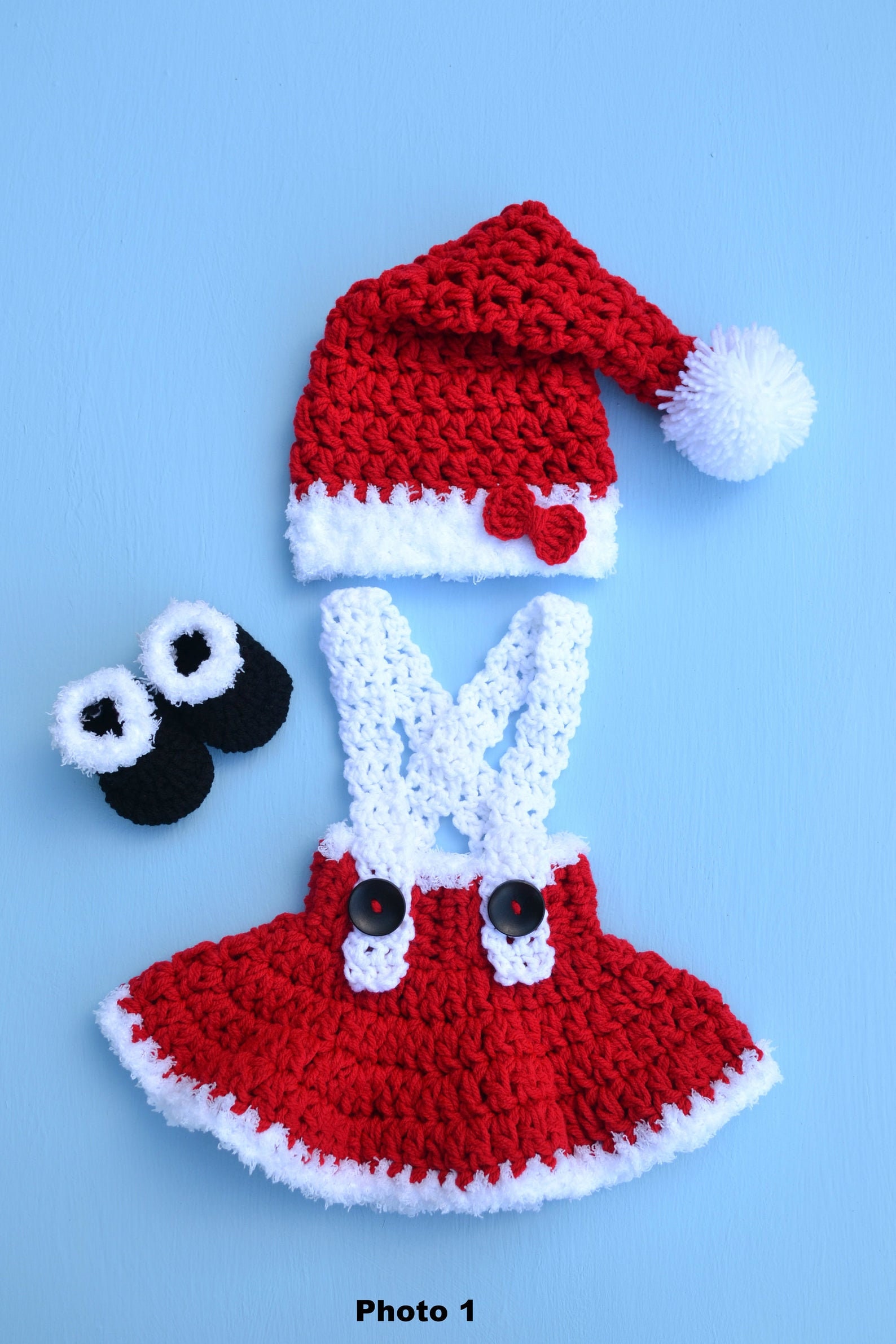 Newborn Santa Outfit - Etsy