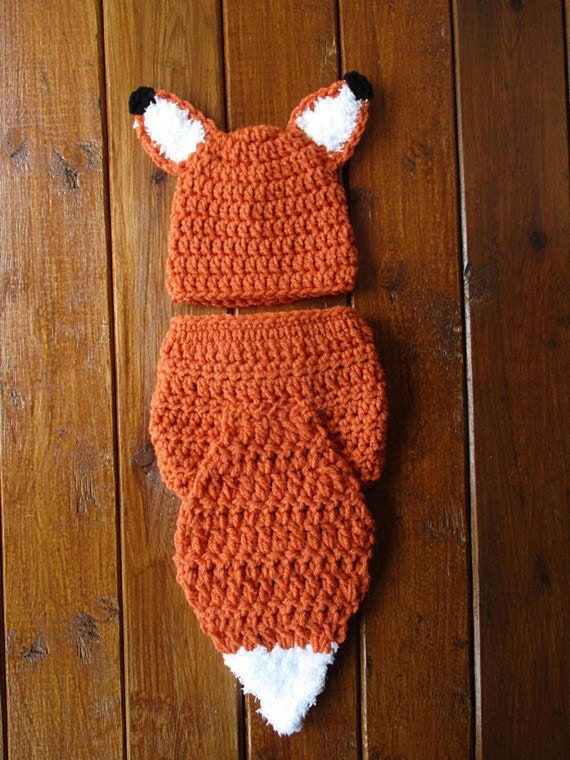 newborn baby fox outfit